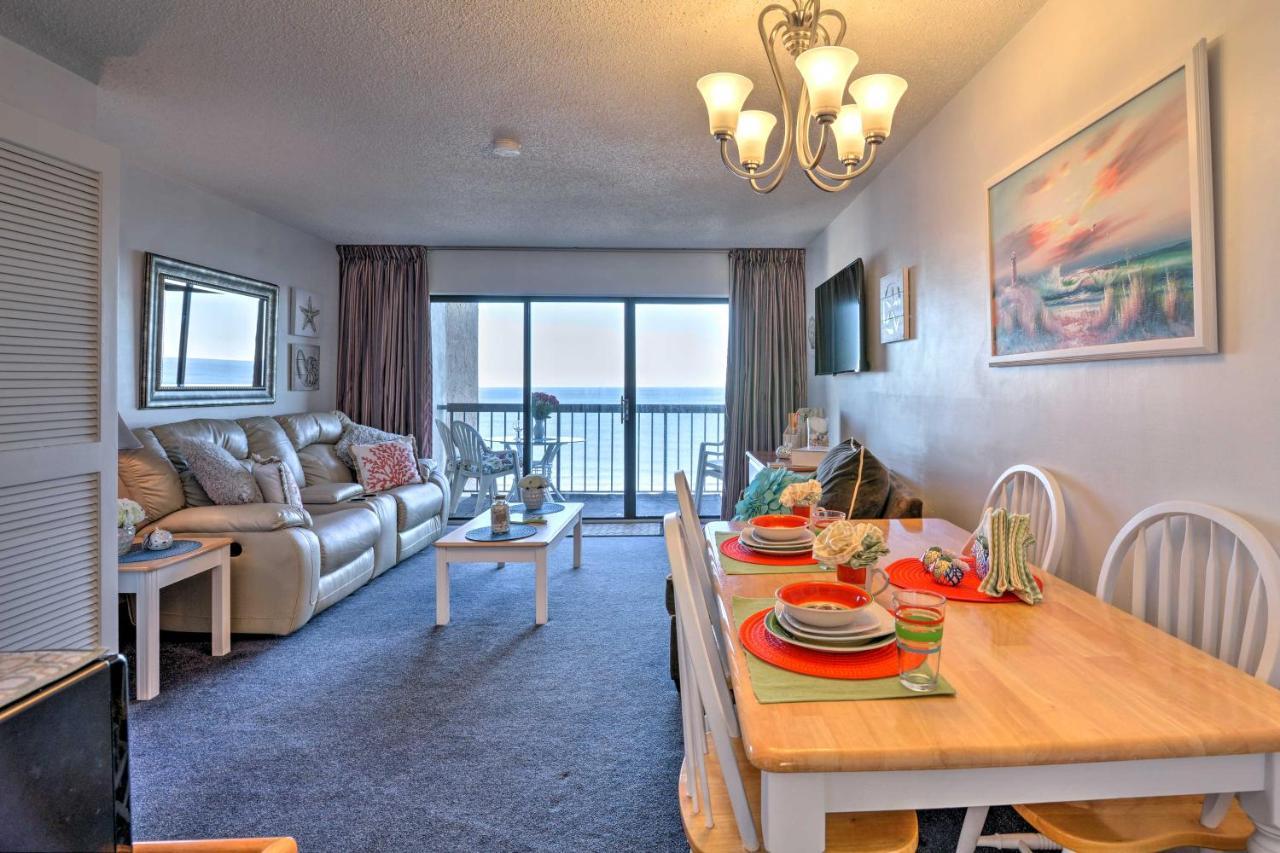 Myrtle Beach Condo With Ocean Views - Walk To Beach! Exterior photo