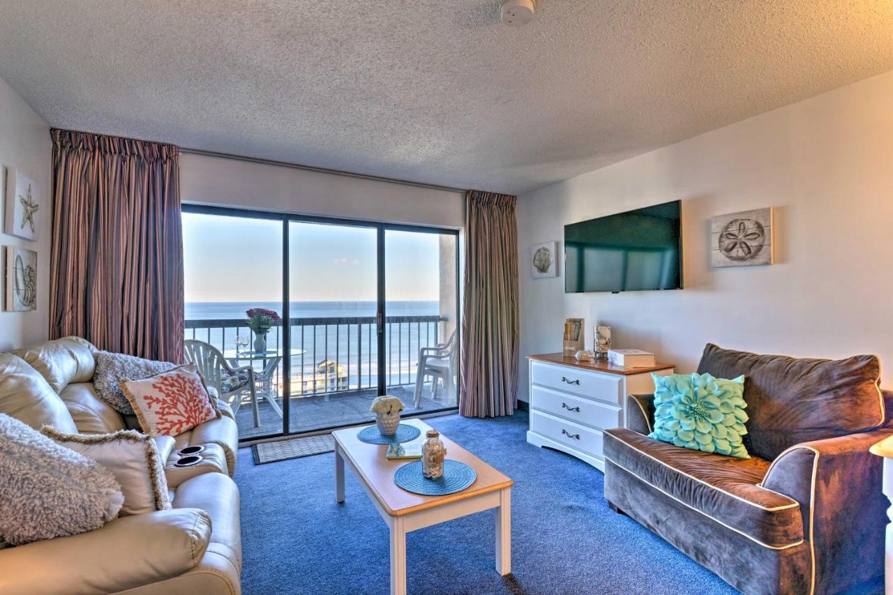 Myrtle Beach Condo With Ocean Views - Walk To Beach! Exterior photo