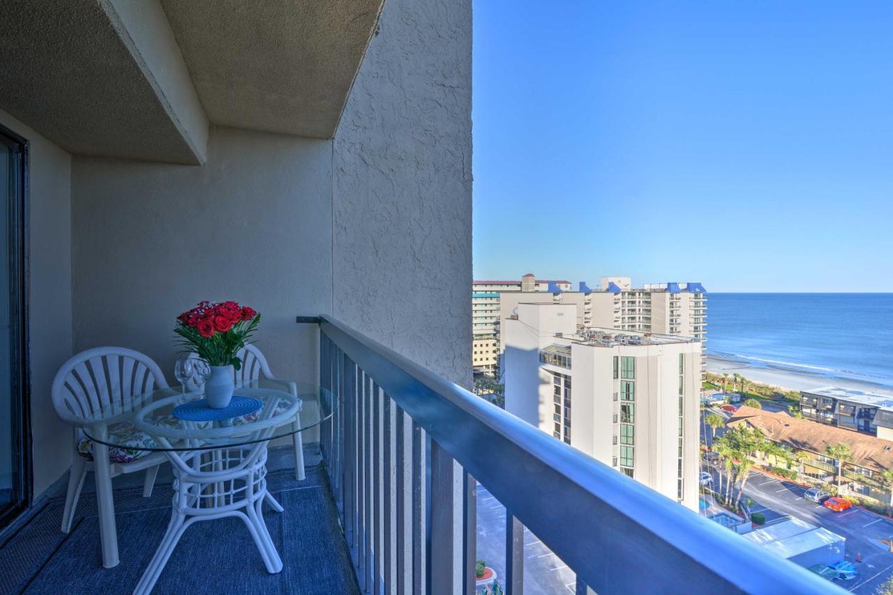 Myrtle Beach Condo With Ocean Views - Walk To Beach! Exterior photo