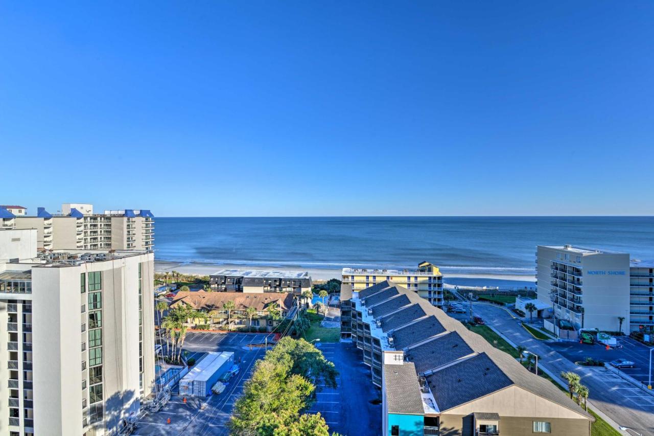 Myrtle Beach Condo With Ocean Views - Walk To Beach! Exterior photo