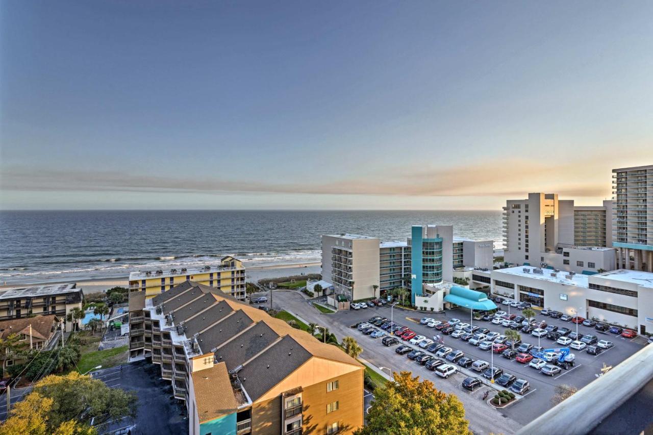 Myrtle Beach Condo With Ocean Views - Walk To Beach! Exterior photo